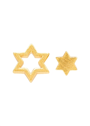 Family Star ørering Forgyldt Lulu Copenhagen 